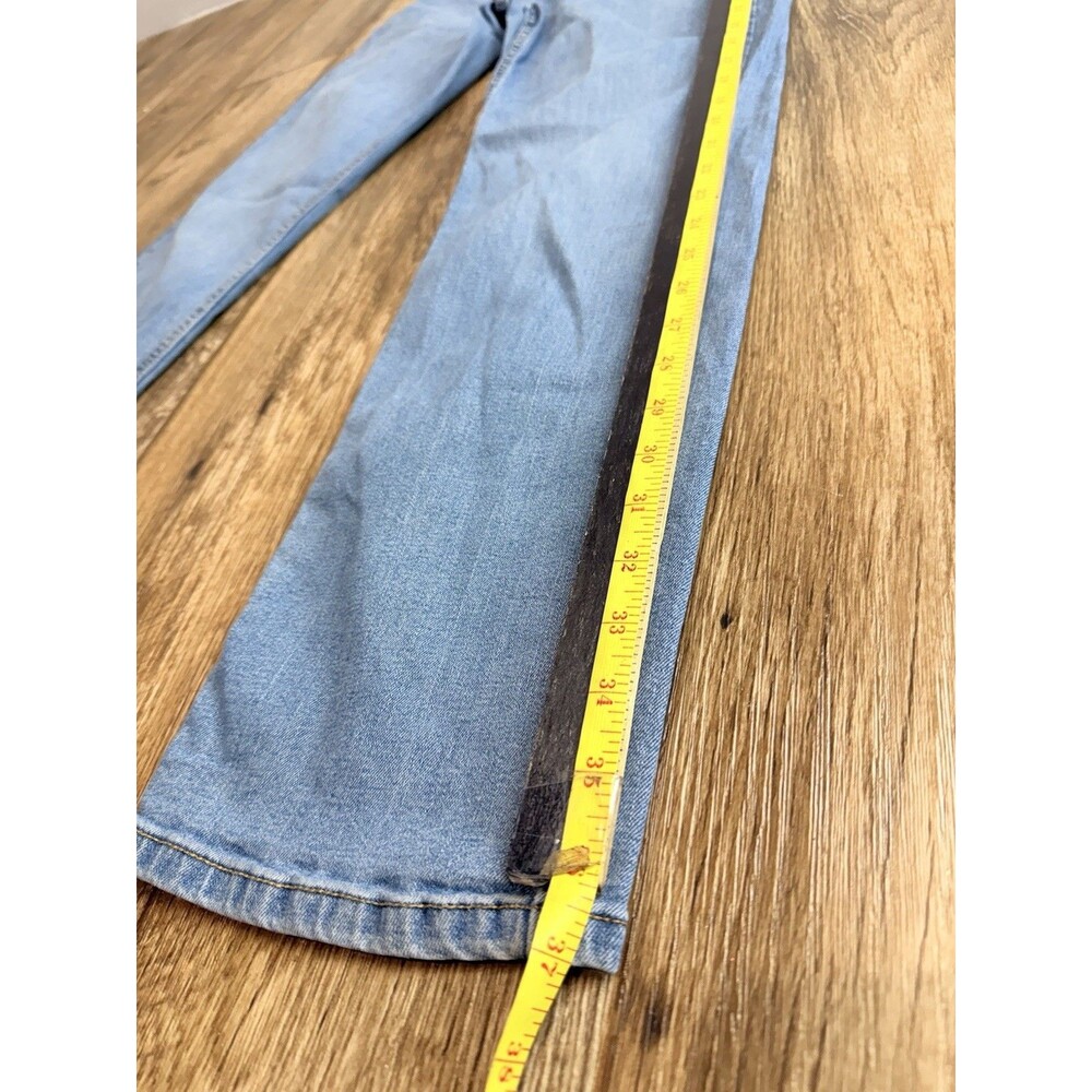 Arizona Jean Co Advance Flex 360° Relaxed Straight Stretch Jeans Blue Denim 16R - Picture 9 of 12